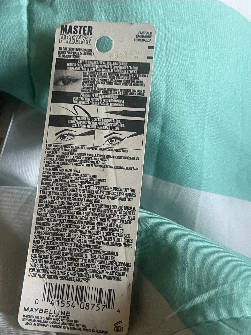 Maybelline Master Precise Liquid Liner - Emerald Green